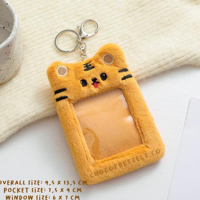 

Office & Stationery | Document Organizer | [Ready] Fluffy Photocard / Id Card Holder | Best Seller