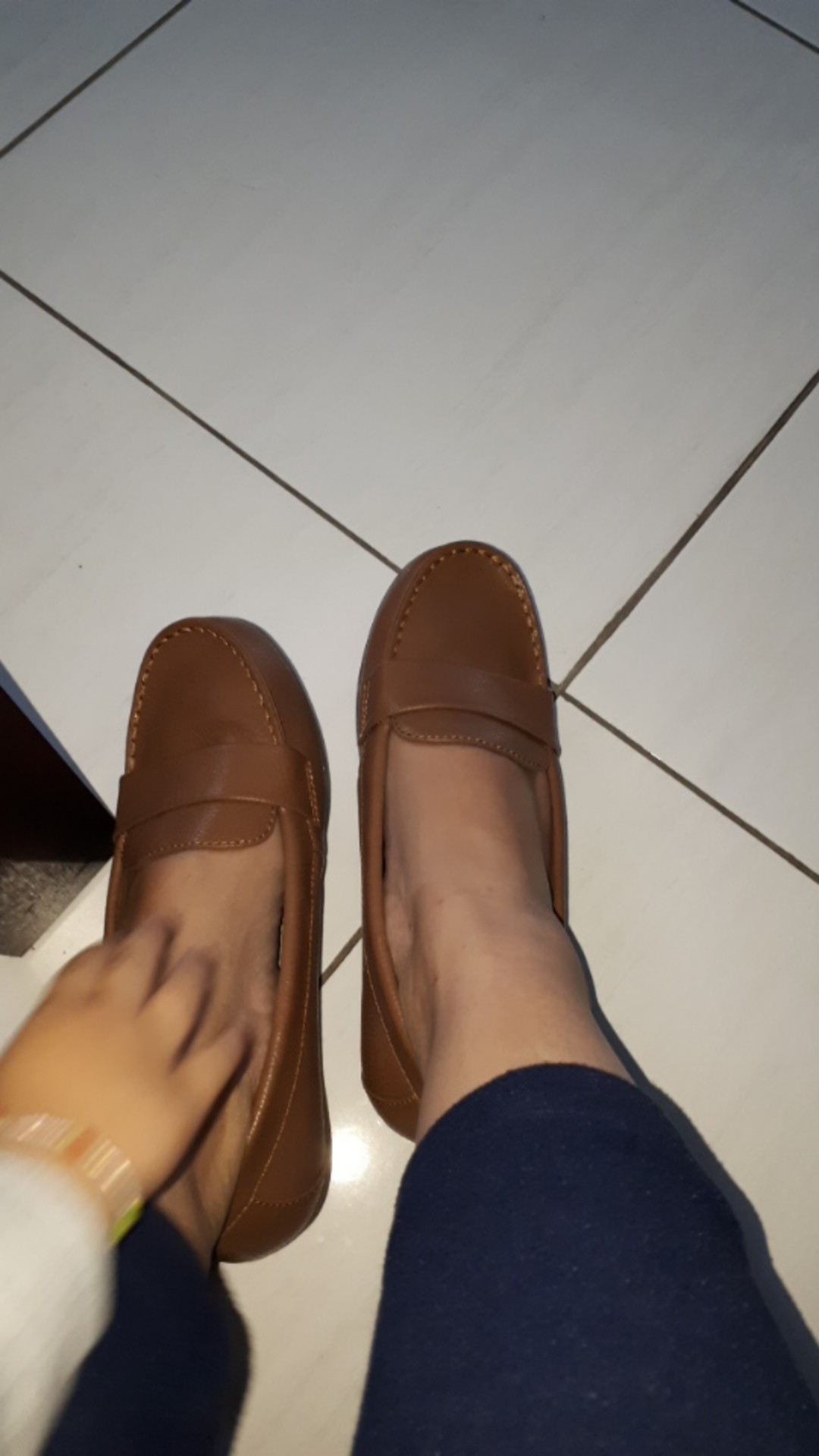 Dexflex Womens Driving Moc - Cognac_15