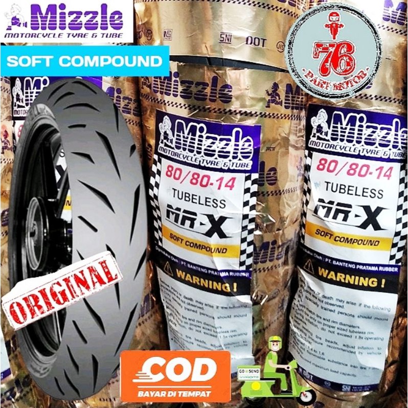 BAN TUBLES MATIC MIZZLE MR-X SOFT COUMPOUND 80/80.14 FREE PENTIL