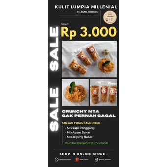 

Camilan Pedas Keripik Kulit Lumpia Pedas Daun Jeruk 35gr