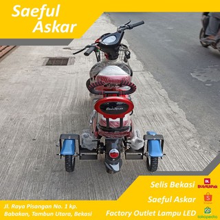 Sepeda Listrik Selis e bike Richey Luxury 4 Wheel Khusus Sepeda Listrik Selis e bike Richey Luxury 4 Wheel Khusus