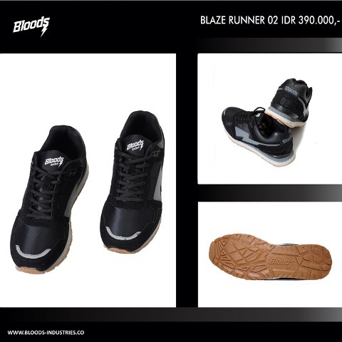 Sepatu Running BLAZE RUNNER 02 Bloods Original
