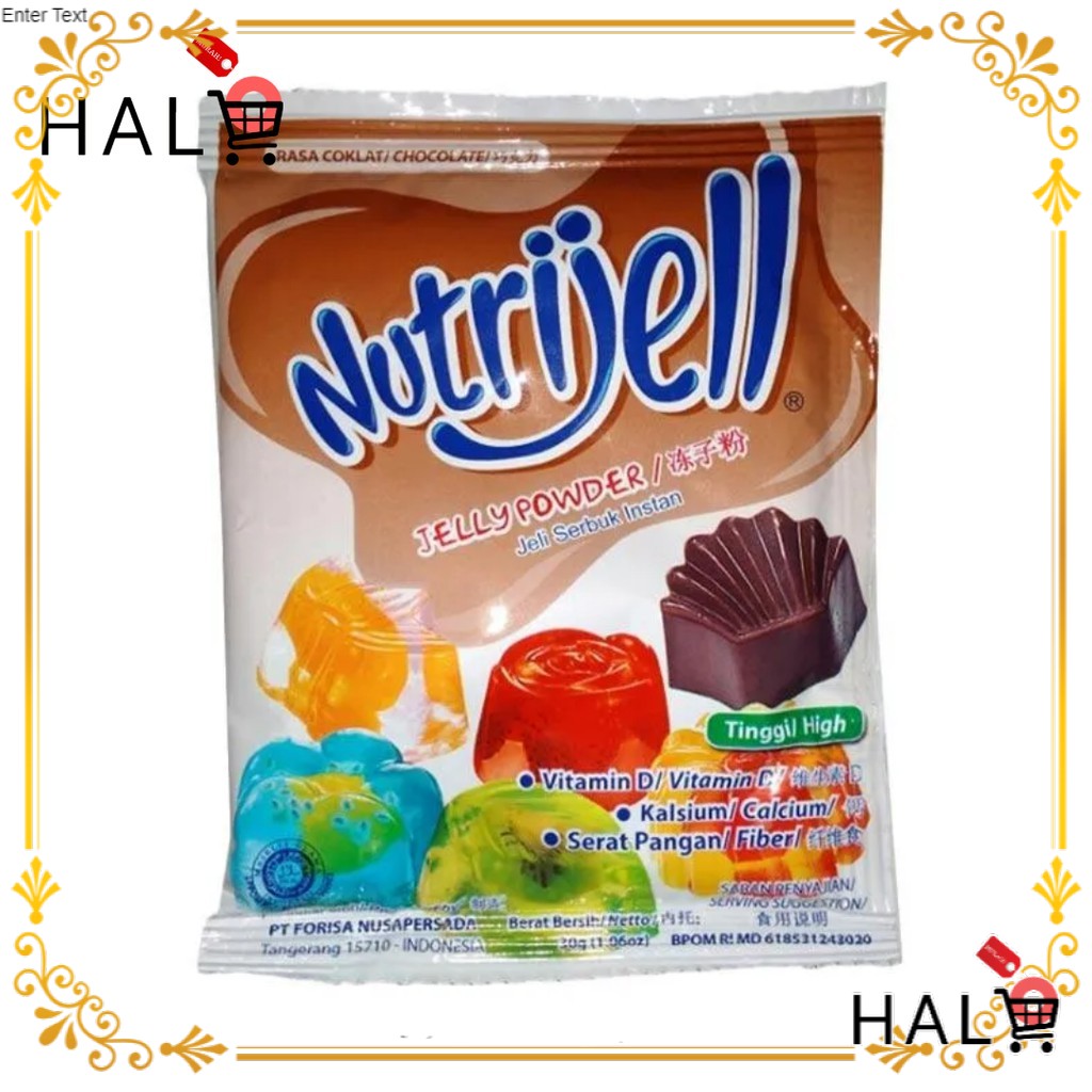 

NUTRIJELL CHOCOLATE 30GR