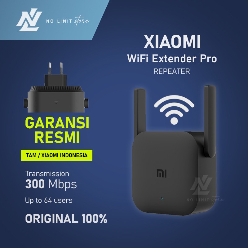 Xiaomi Mi WiFi Extender Pro Repeater Amplifier 300Mbps Original