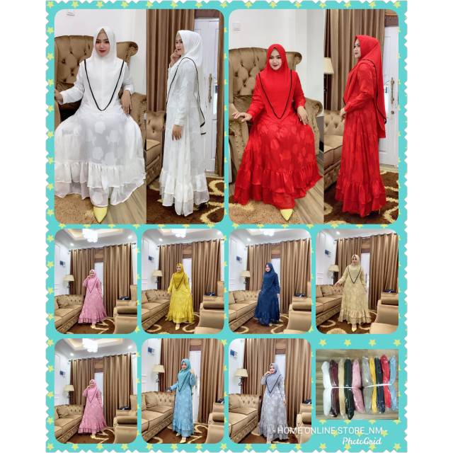 Dress gamis lebaran 2020 by Irna gallery
