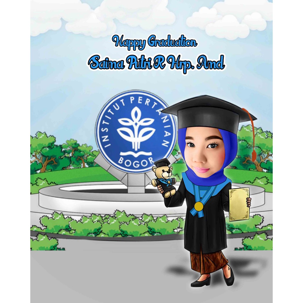 Kado Unik Lukis Wajah Foto Unik Kado Wisuda Kado Ulang Tahun