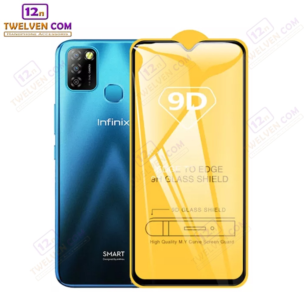 zenBlade 5D Full Cover Tempered Glass Infinix Hot 8 / Hot 9 / Hot 9 Play / Hot 10 Play / Hot 10s / Hot 11 Play / Note 7 / Note 7 Lite / Note 8 / Note 10 / Note 10 Pro / Zero 8 / Smart 4 / Smart 5 / Smart 6 / Smart 6 HD