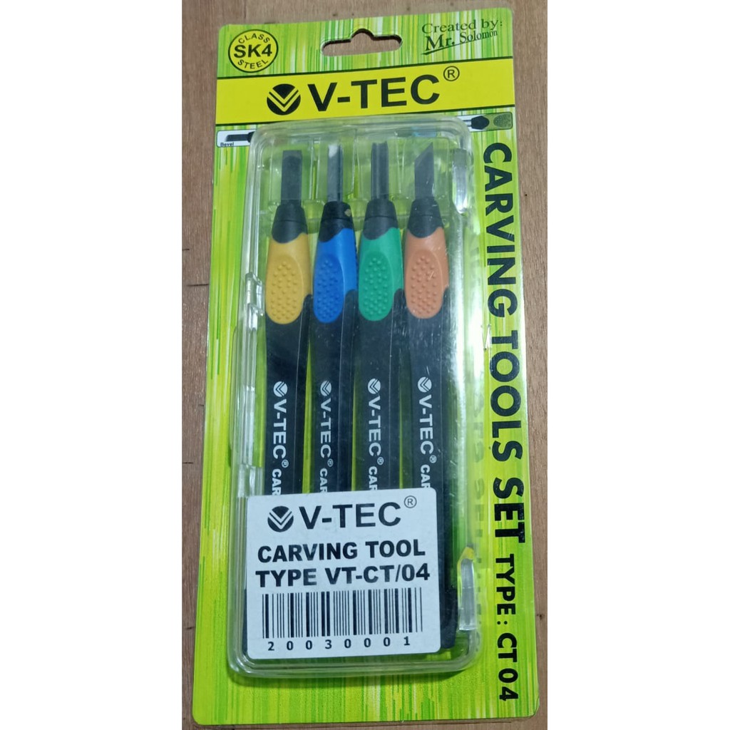 

V-TEC CARVING TOOLS SET TYPE VT-CT/04