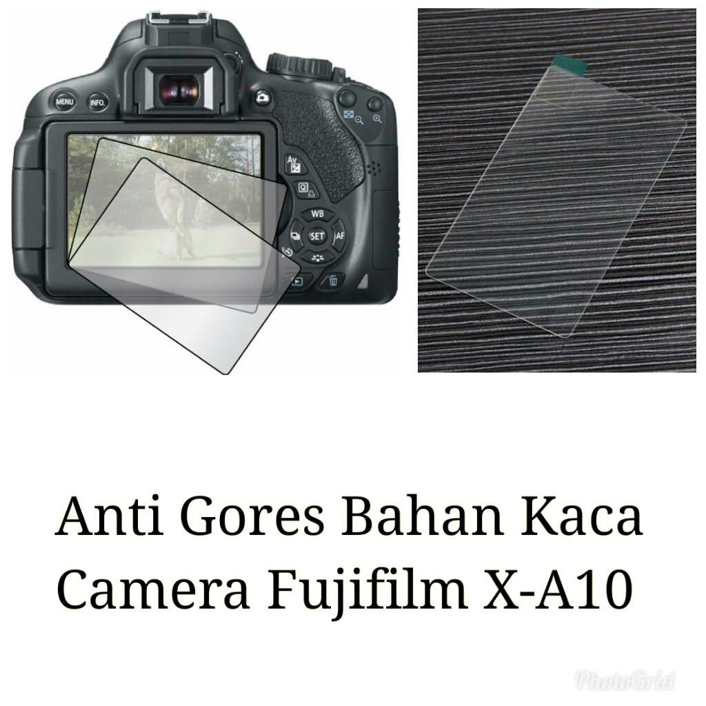ANTI GORES TEMPERED GLASS LCD PROTECTOR KAMERA FUJIFILM X-A10
