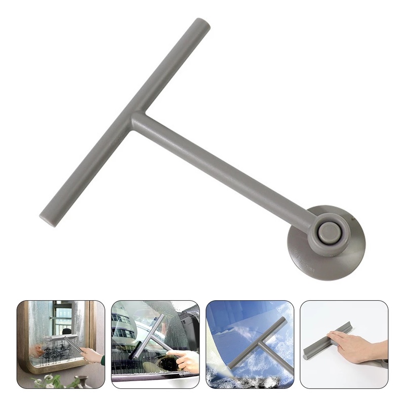 (Water Damage Squeegee) Alat Pembersih Kaca Jendela / Pintu Dengan Suction Cup