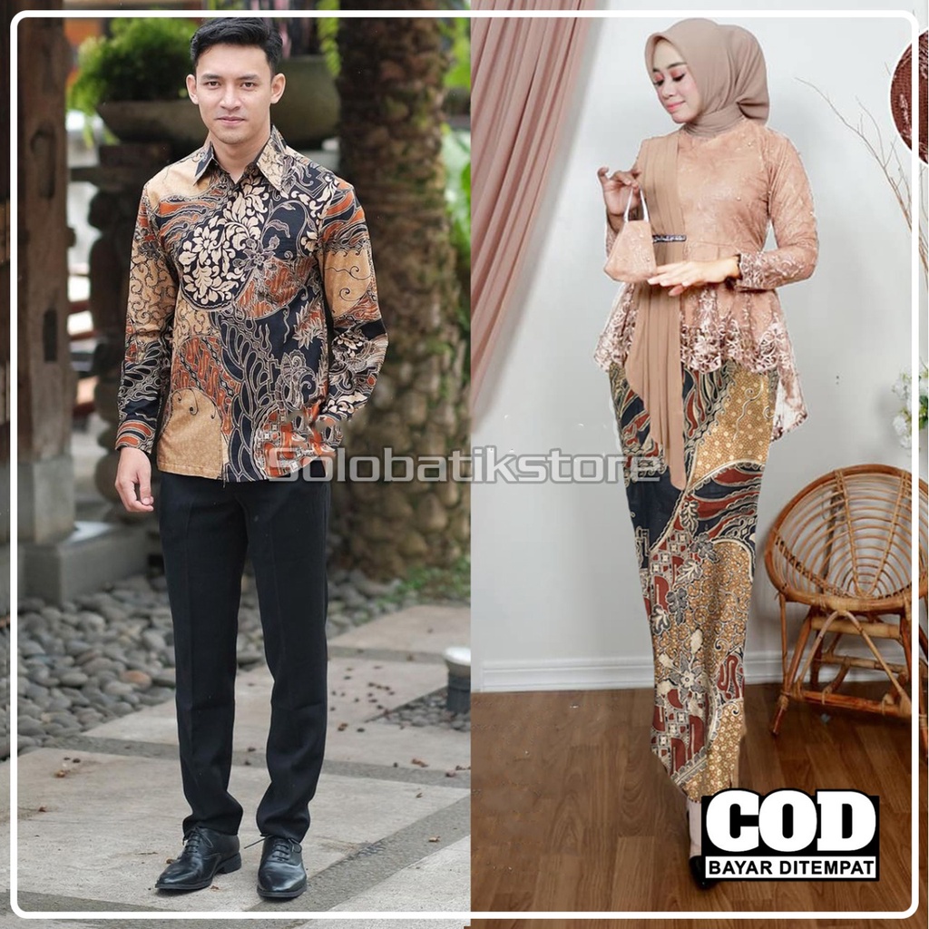 Bisa Cod couple kebaya brukat modern / kebaya wisuda terbaru 2022 / Baju batik kebaya kondangana / Outfit tunangan kebaya pesta