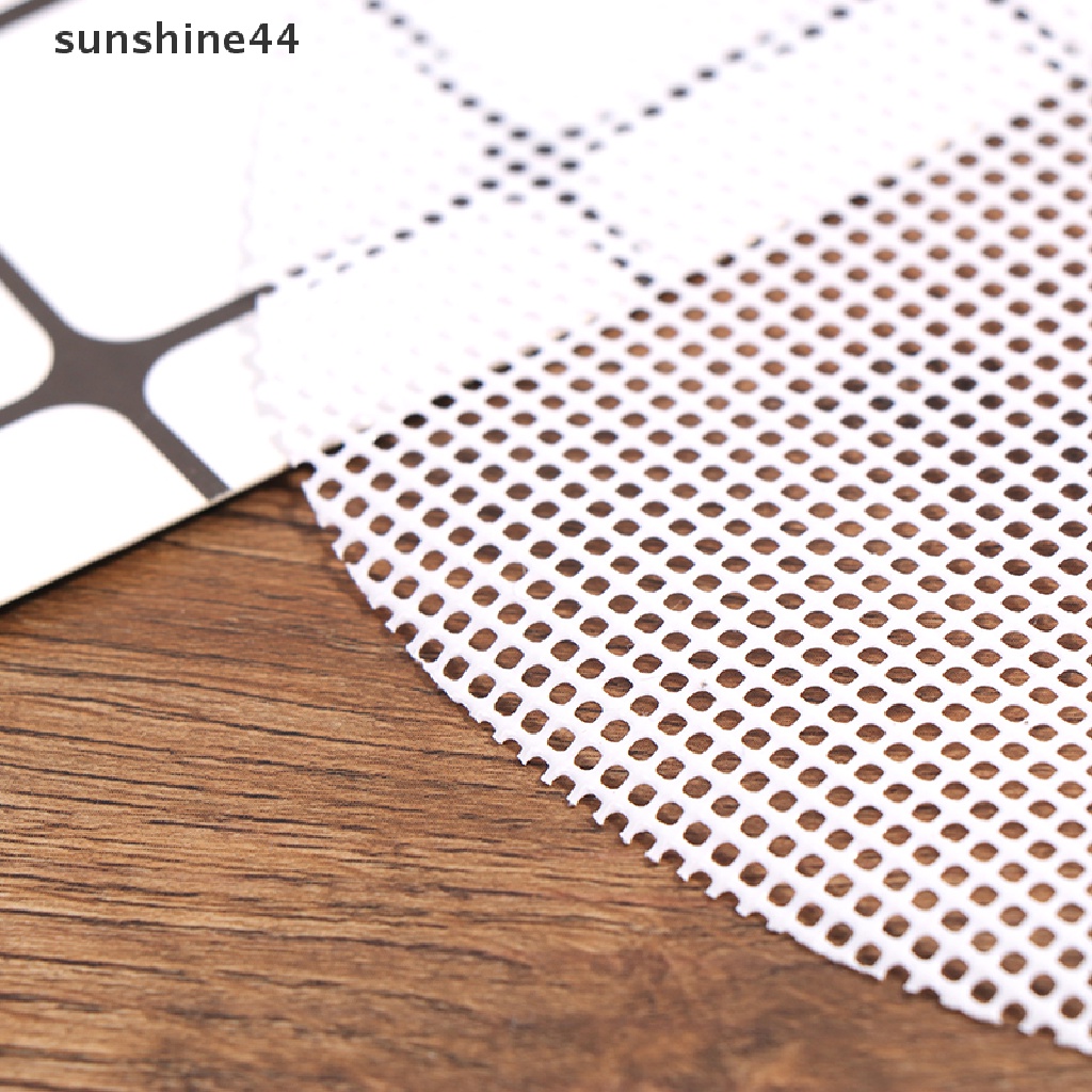 Sunshine Alastatakan Kukus Dim Sum Bahan Silikon Mesh Anti Lengket Reusable