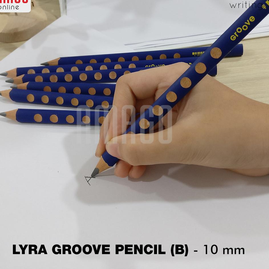 

LYRA GROOVE PENCIL JUMBO (B) - BLACK - 10 MM - 1870101 L891 ➷