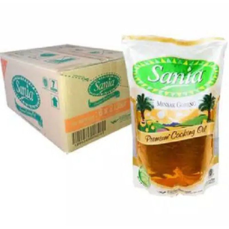 

Minyak goreng sania 2lt per dus isi 6pcs