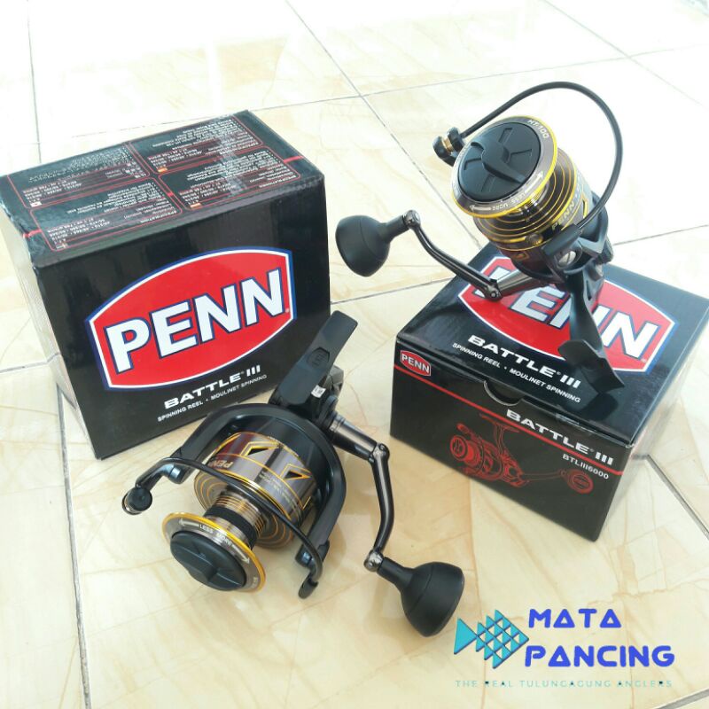 Reel penn battle III 6000 8000 full metal body BTLIII6000 BLTIII8000 power handle