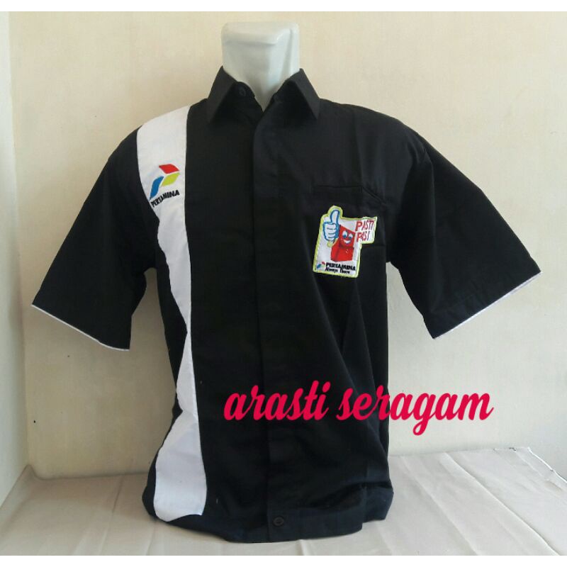 Seragam Pengawas SPBU Pertamina ( Baju dan Celana )