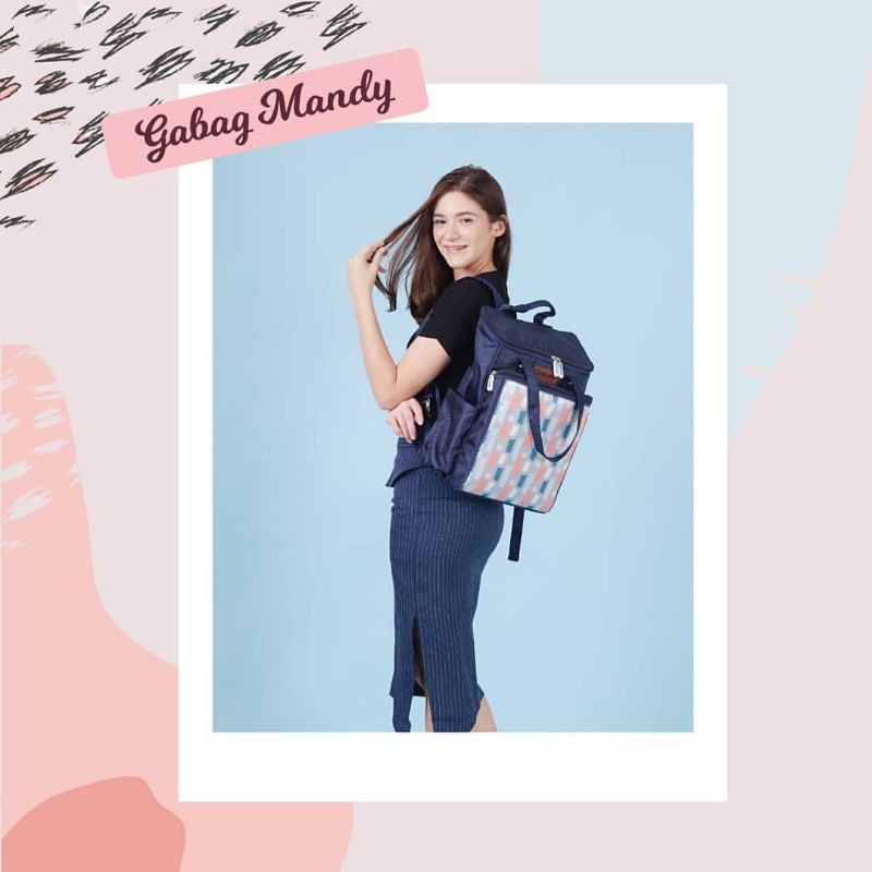 myg - Gabag Mandy - Backpack Series Free 2 Ice Gel - Cooler Bag - Pendingin - Tas Asi