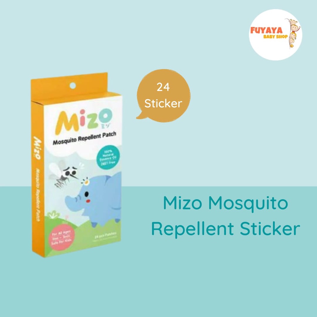 MIZO Mosquito Repellent Sticker Patch24pcs / Stiker Anti Nyamuk