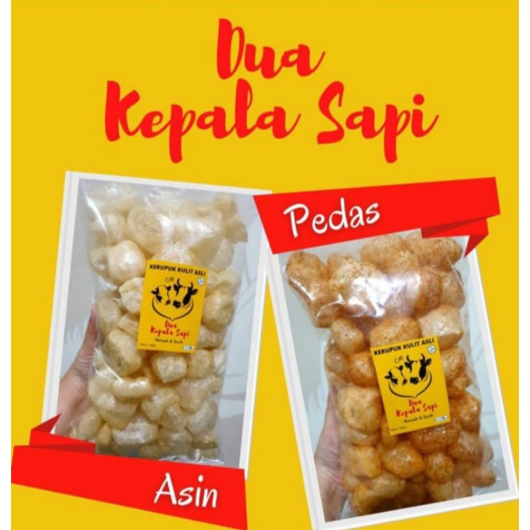 

Dua Kepala Sapi Kerupuk Kulit