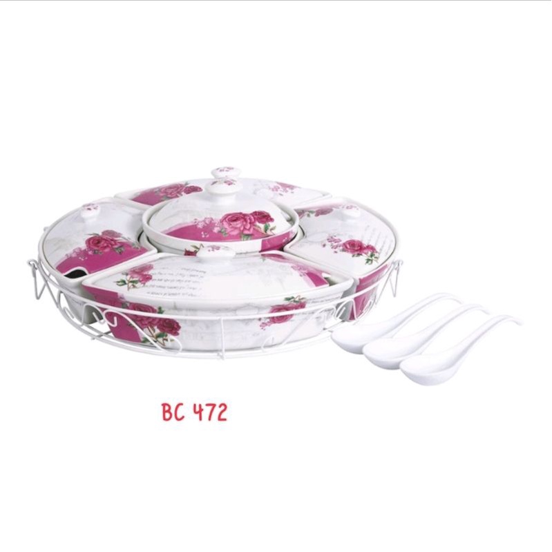 prasmanan keramik Vicenza BC 472 motif eternity (per set)