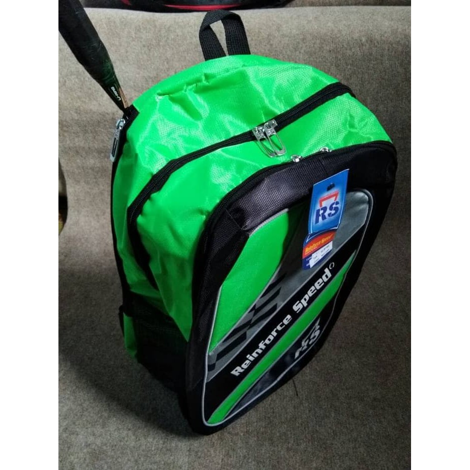 Tas badminton RS ORIGINAL BLAC/ GREEN