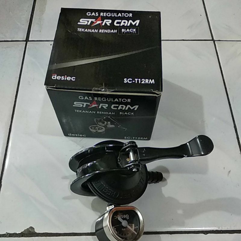 Regulator+meter STARCAM