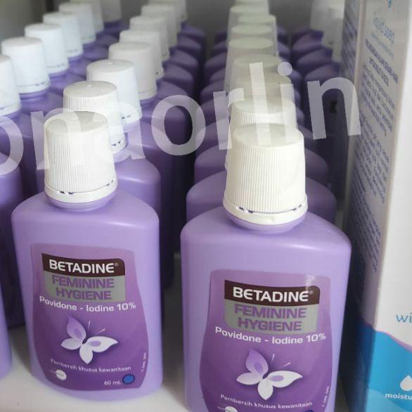 ❀ BETADINE FEMININE HYGIENE 60ml - betadine vaginl - betadine kewanitaan - Betadine Feminime Hyigien