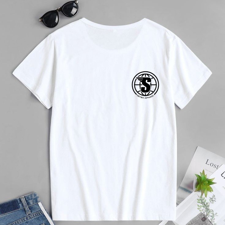 Kaos murah/Baju distro Skymo Apparel/baju Pria Wanita/baju PREMIUM/kaos santai/baju keren/