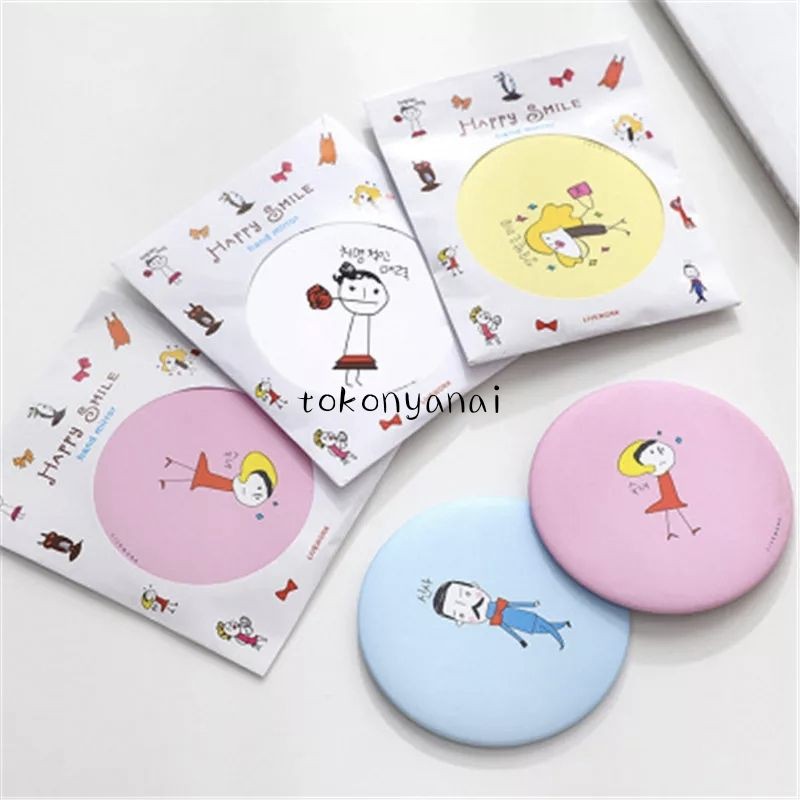 Cermin Makeup Traveling Cermin Tangan-2