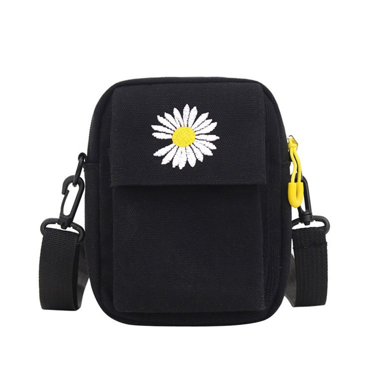 TM-19 tas selempang sling bag wanita import korea jepang sunflower