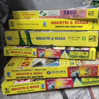  BUKU  BEKAS YELLOW  PAGES  INDUSTRI NIAGA Shopee Indonesia