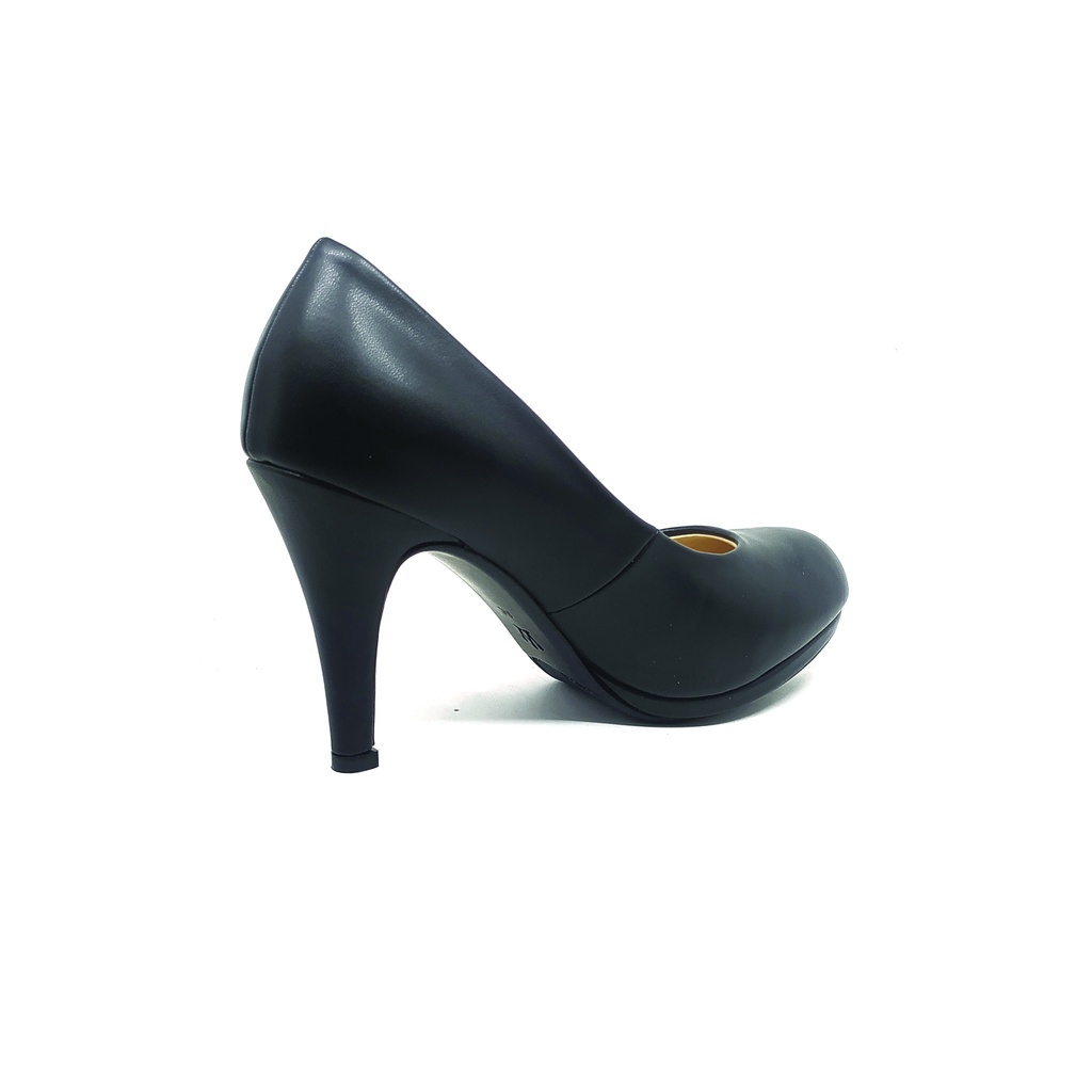 Workswell Sepatu Kerja Wanita High Heels 9cm 085A Hitam Dove