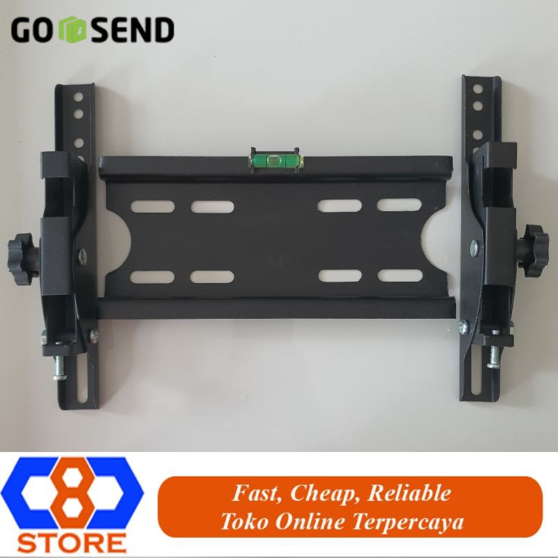 BRAKET BREKET BRACKET TV LED 14 20 24 32 40 42 INCH BISA SEMUA MERK TV