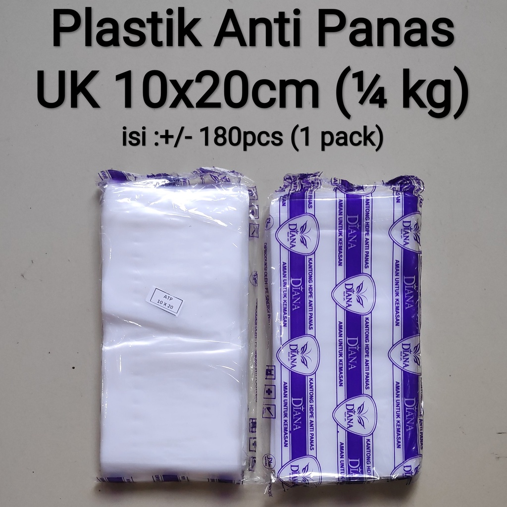 kantong plastik Tahan Panas Uk 10x20 - 12x25 - 15x30 - 20x35 - 25x45 - 30x45 (uk 1/4kg, 1/2kg, 1kg, 2kg, 3kg, 5kg) , Plastik Anti Panas, Plastik buram , Plastik Kuah/Bakso