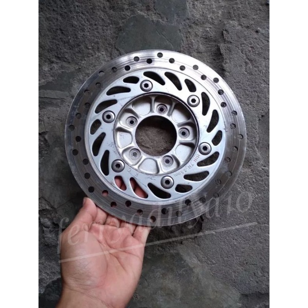 adaptor dan piringan cakram depan original tiger 2000