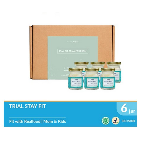 Realfood Trial Stay Fit Program Semi Concentrated Bird's Nest dengan Gula Batu