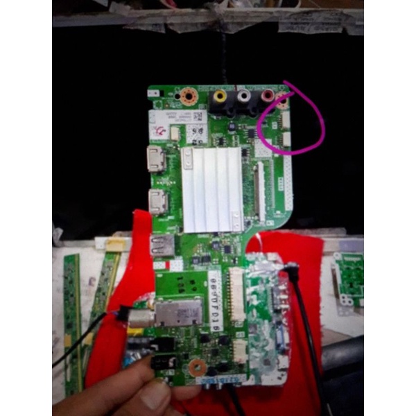 MAINBOARD SHARP LC-50SA5200X - MOTHERBOARD MB TV LED SHARP LC50SA5200X - MESIN TV SHARP LC-50SA5200X