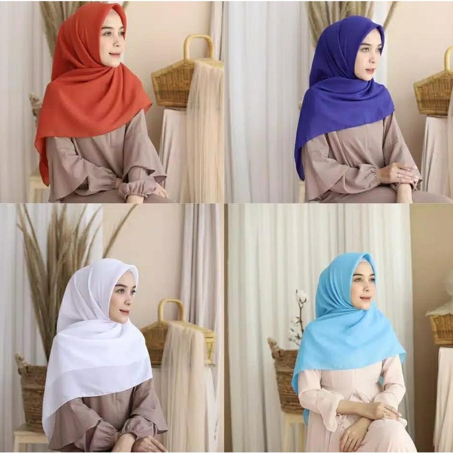 HELEN_SHOP86  HIJAB BELLA SQUARE   /  JILBAB POLYCATTON  /  KERUDUNG BELA  /  SEGIEMPAT POLOS