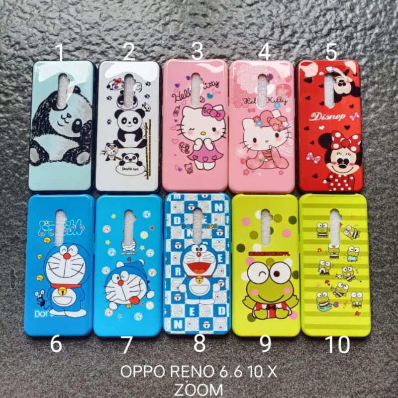 Case gambar Oppo Reno 10X ZOOM . 10 X ZOOM . Reno 6.6 motif cewek soft softcase softshell silikon cover casing kesing housing