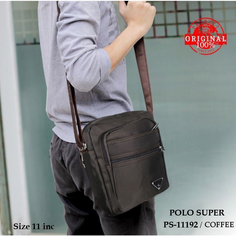 Polo Super 993 Tas Selempang Pria Sling bag Import Polo Original Tas Slempang Cowok Trendy Casual