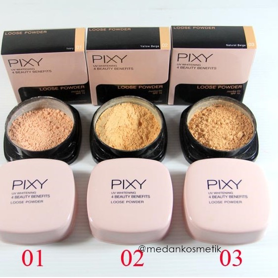 PIXY UV Whitening Loose Powder