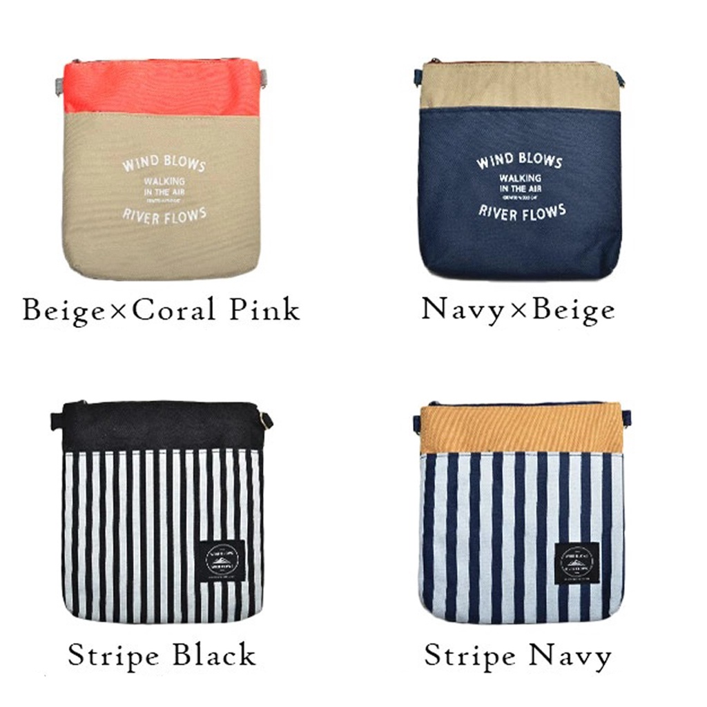 Tas Selempang Korea Tas Tablet Paspor Travel Organizer Bag Doky