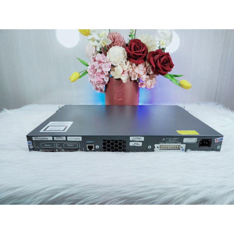 Switch Cisco Catalyst 3750 V2 Series PoE-24 Second Berkualitas