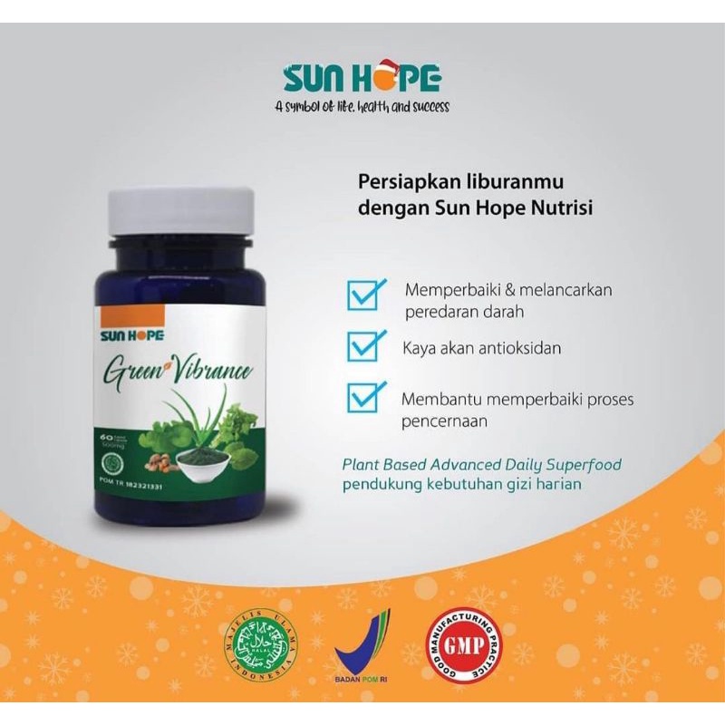 Sun Hope Green Vibrance