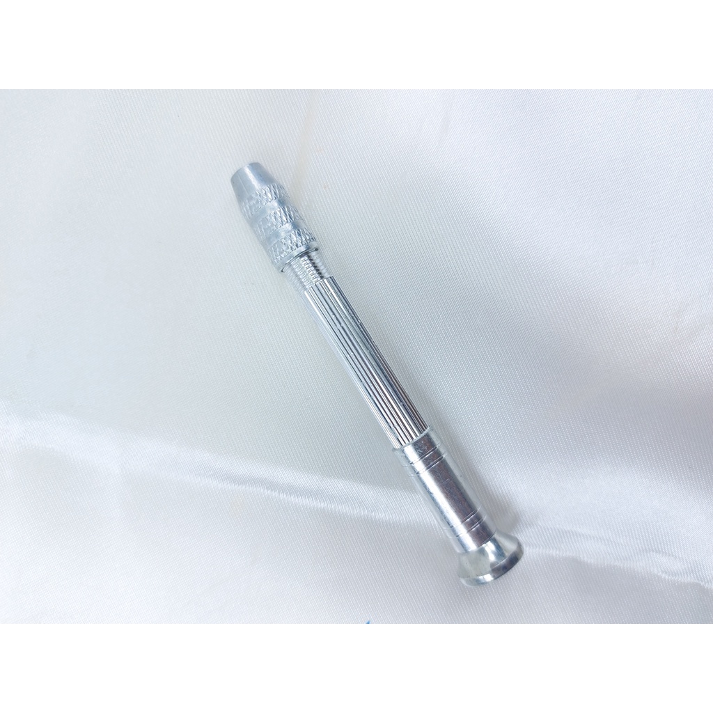 mini pen bor tangan hand drill Manual Lobang Tiny PCB Bahan Aluminium Ukuran 0.5-3.2mm