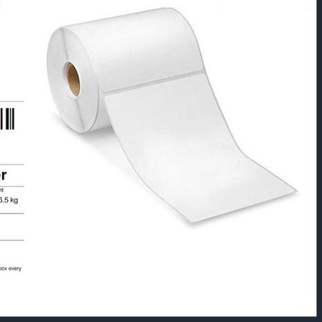 

➱ KERTAS LABEL THERMAL 100X150 mm STICKER LABEL Isi 300 pcs ☀