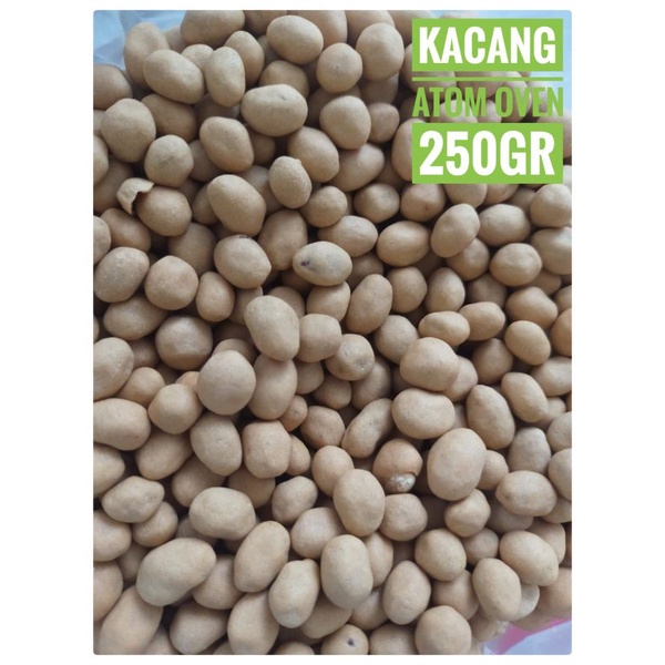 

AS Kacang Atom Oven Gurih Camilan Snack lebaran Kiloan 250gr