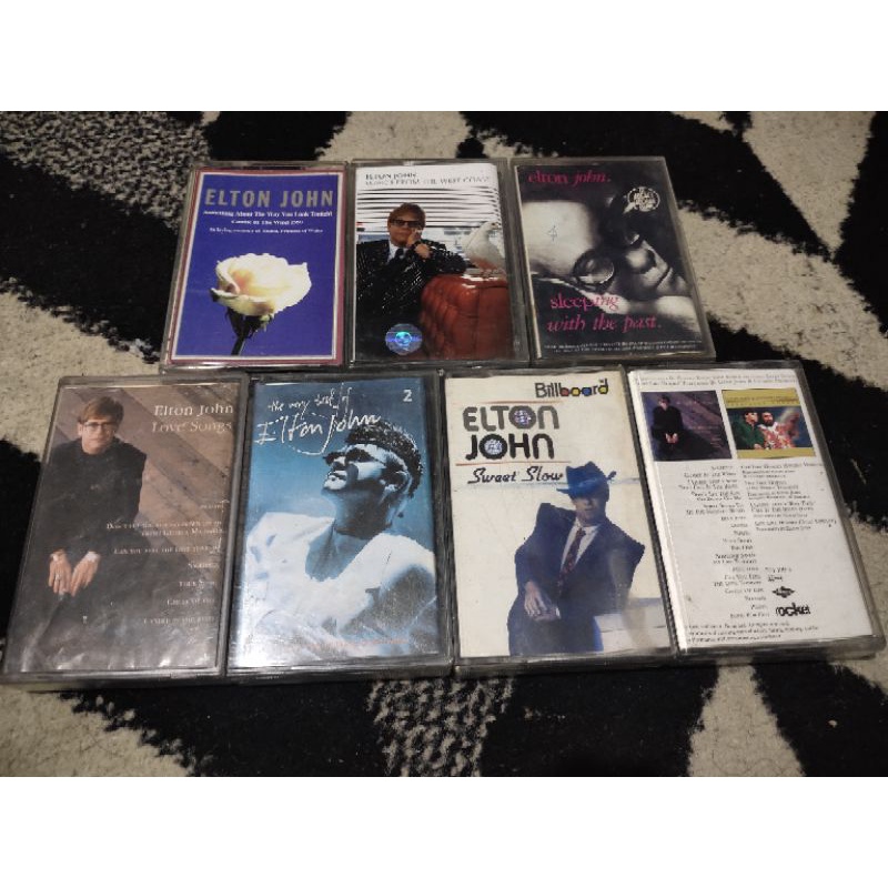 kaset pita elton john / paket