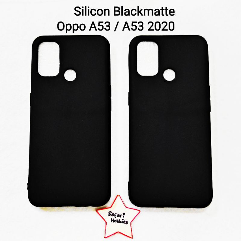 Oppo A53 / A53 2020 Silicon Blackmatte (COD)