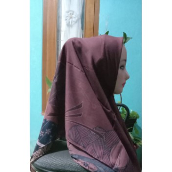 jilbab segi empat motif hijab voal nunaya